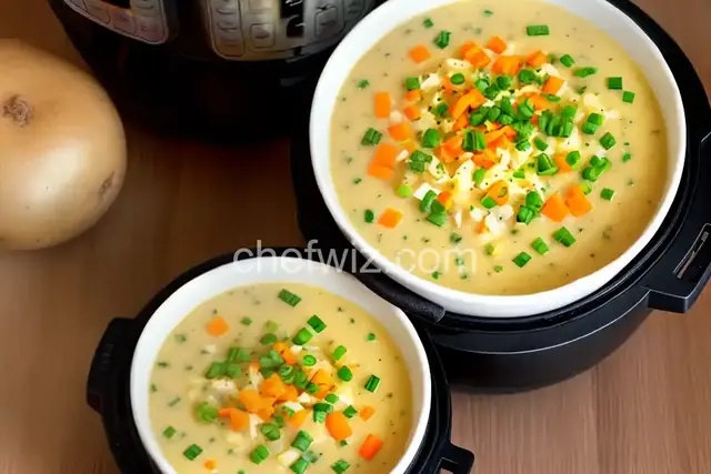 Instant Pot Frozen Potato Soup