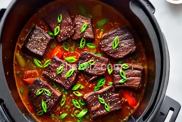 Instant Pot Galbi (Korean-Style Short Ribs)
