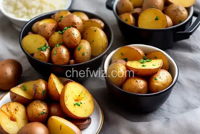 Instant Pot Garlic Roasted Melting Potatoes
