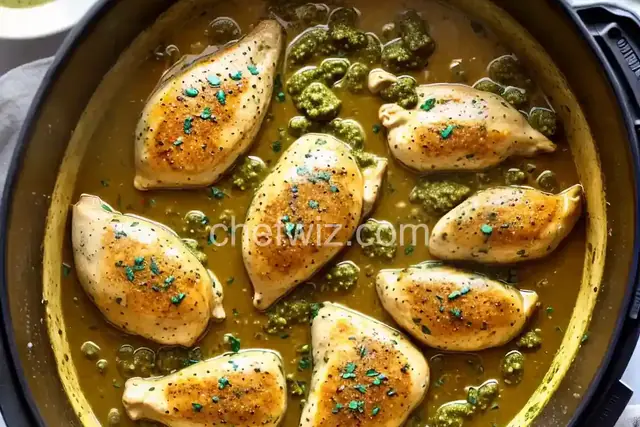 Instant Pot® Gourmet Pesto Chicken