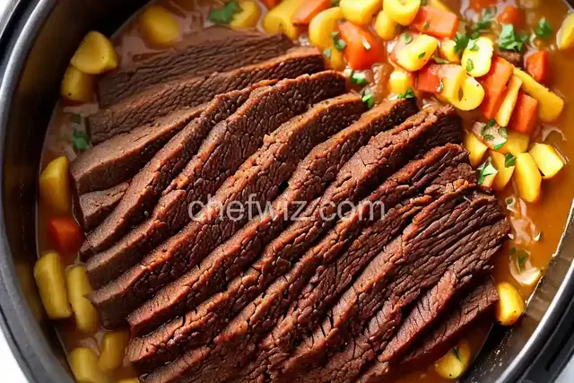 Instant Pot Holiday Brisket
