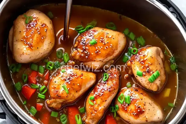 Instant Pot Honey Garlic Chicken