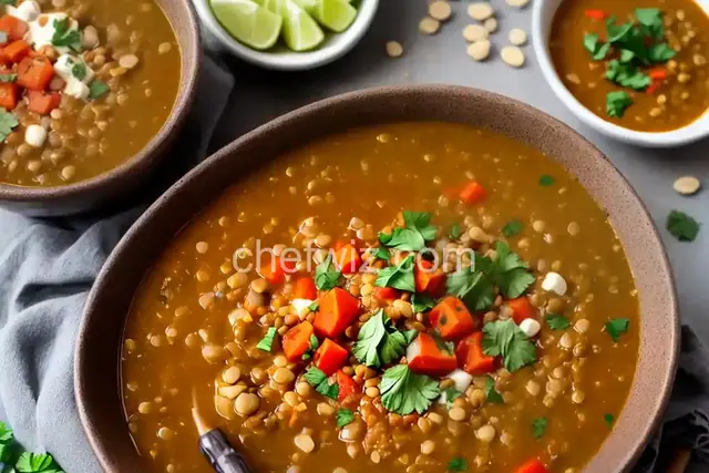 Instant Pot Lebanese Lentil Soup (Shorbat Adas)