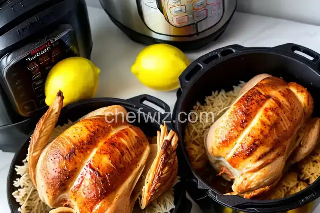 Instant Pot Lemon Rotisserie Chicken