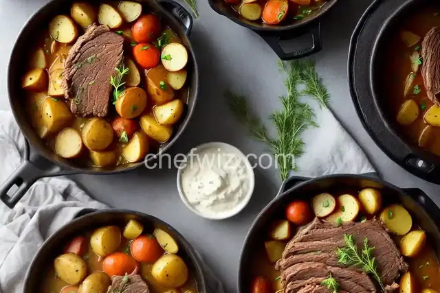 Instant Pot Pot Roast & Potatoes