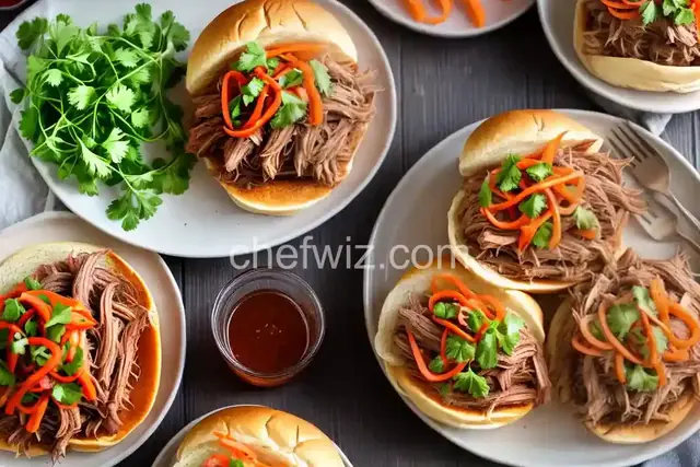 Instant Pot Pulled Pork Sandwiches
