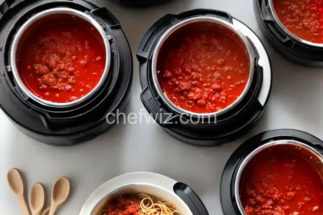 Instant Pot Quick and Easy Spaghetti Sauce