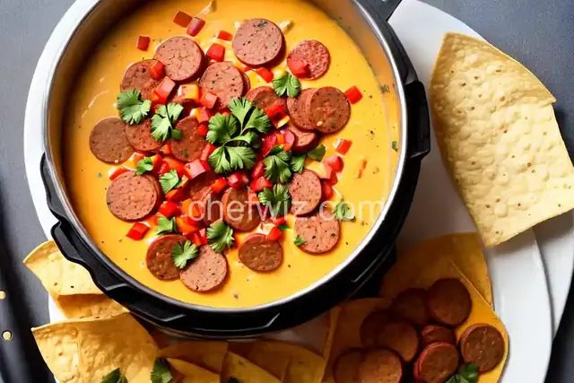 Instant Pot® Sausage Queso