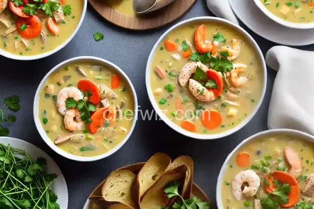 Instant Pot Seafood Chowder