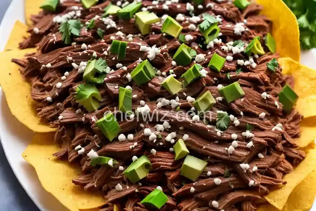 Instant Pot Shredded Beef Nachos