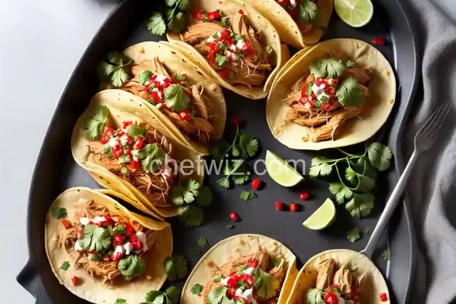Instant Pot Spicy Chicken Tacos