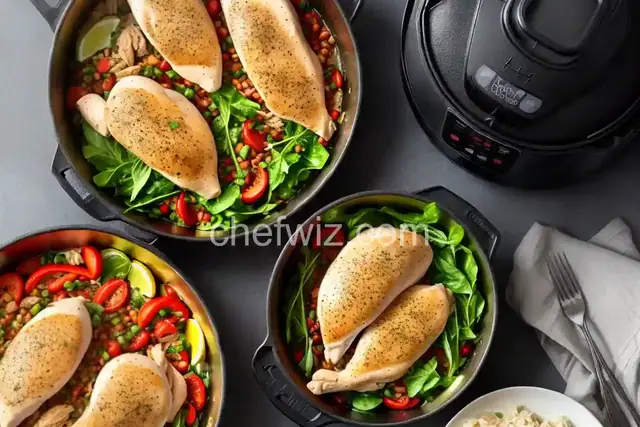 Instant PotÂ® Split Chicken Breasts