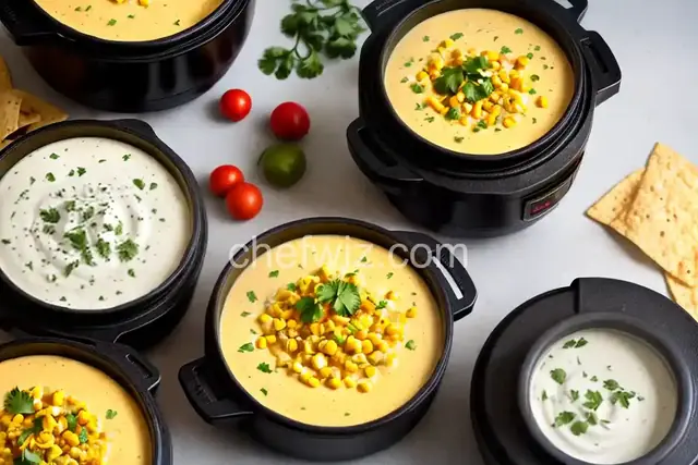 Instant Pot Street Corn Queso