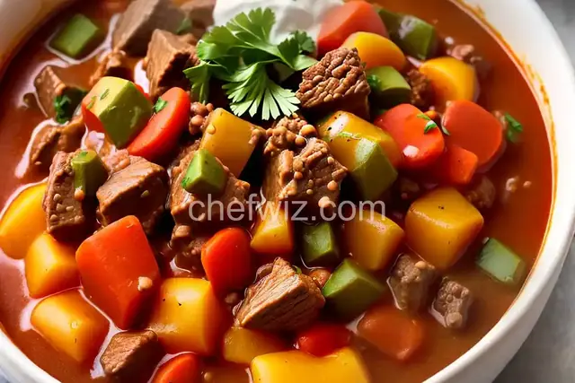 Instant Pot Tex-Mex Beef Stew