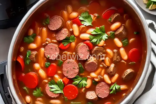 Instant Pot Tuscan Bean and Sausage Soup