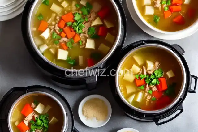 Instant Pot Vegetable Broth
