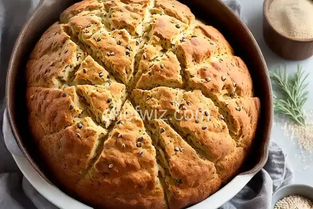 Irish Soda Bread with Caraway Seeds