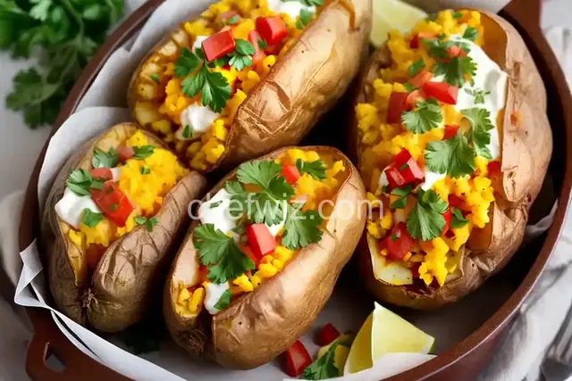 Irish Stuffed Baked Potato