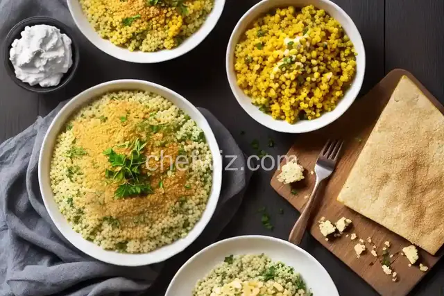 Israeli Couscous and Cheese