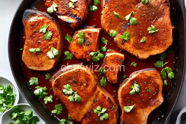 Italian BBQ Pork Chops