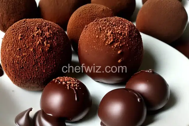 Italian Capezzoli di Venere (Chocolate Truffles of Venus)