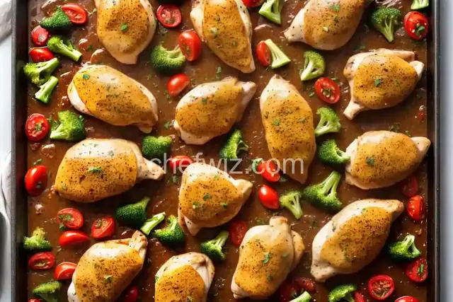 Italian Chicken Sheet Pan Supper