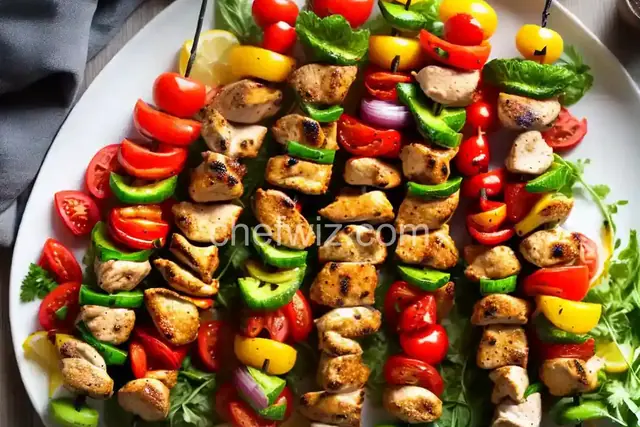 Italian Chicken Skewers