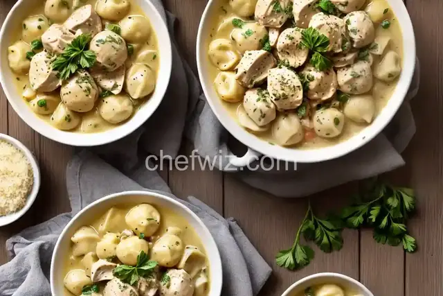 Italian Chicken and Dumplings