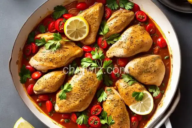 Italian Chicken with Garlic and Lemon
