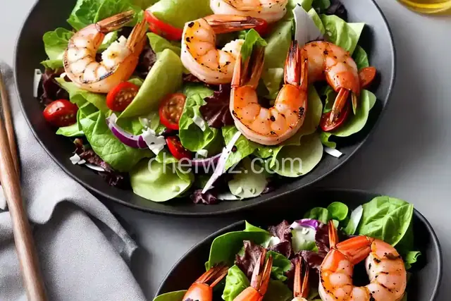 Italian Grilled Shrimp Salad