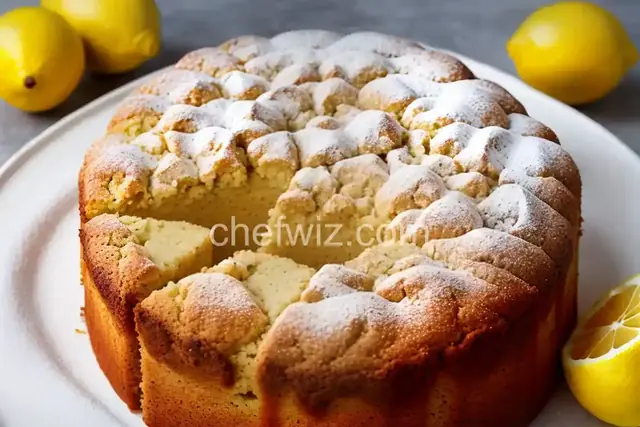 Italian Lemon Coffee Cake