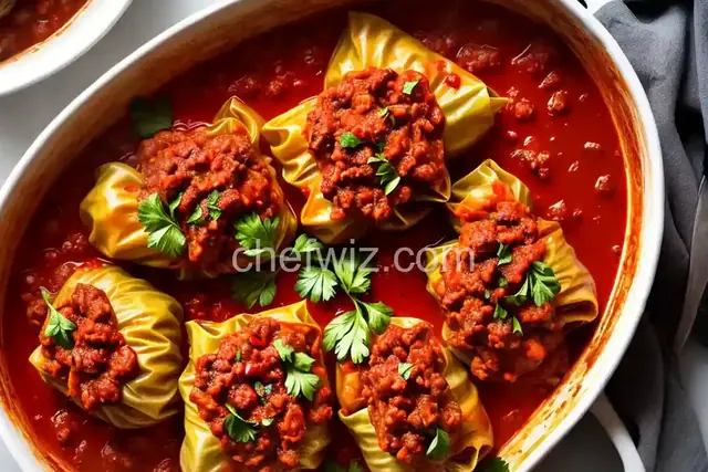 Italian Sausage-Stuffed Cabbage Rolls