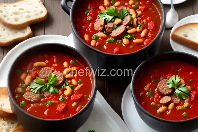 Italian Sausage and Bean Soup