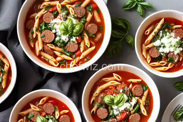 Italian Sausage and Pasta Soup