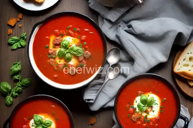 Italian Sausage and Tomato Soup