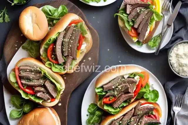 Italian Steak Sandwiches
