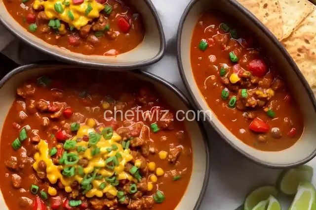 Iz's Mustard Chili
