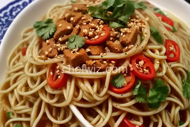 Jab Chae (Korean Noodles)