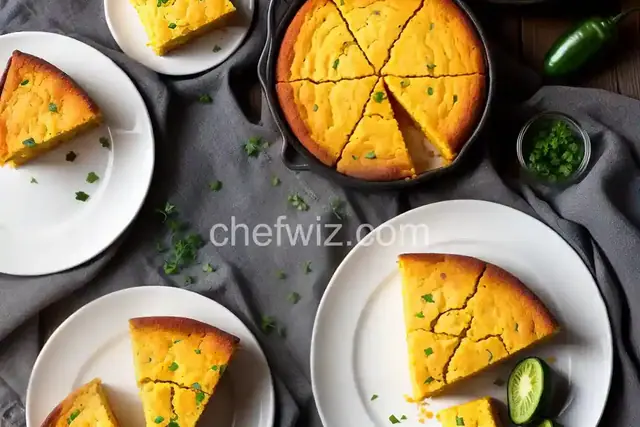 Jalapeno Cheddar Cornbread