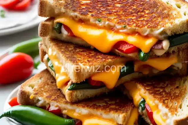 Jalapeno Popper Grilled Cheese