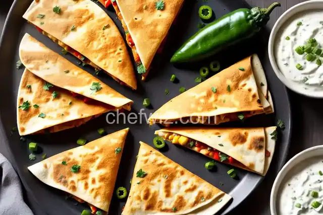Jalapeno Popper Quesadillas