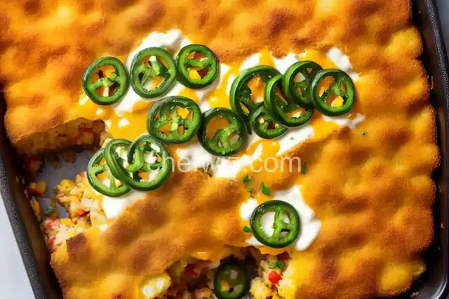 Jalapeno Popper Tater Tot Casserole