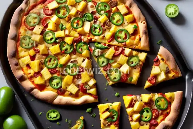 Jalapeño-Pineapple Pizza