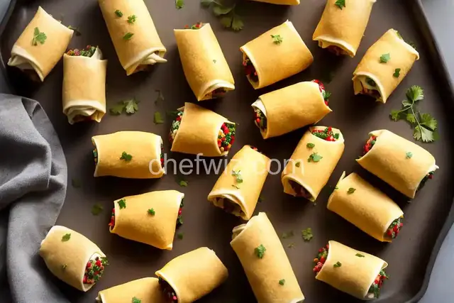 Jalape�o Popper Egg Rolls