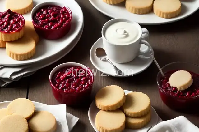 Jam Shortbread