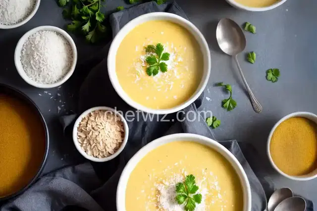 Jamaican Cornmeal Porridge With Coconut and Condensed Milks Recipe