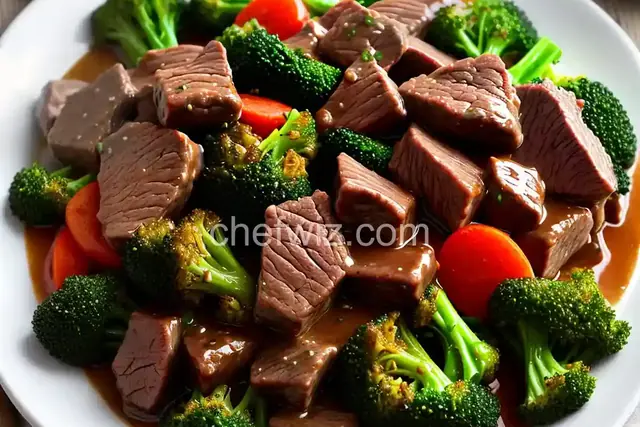 Jamey's Restaurant Style Beef and Broccoli