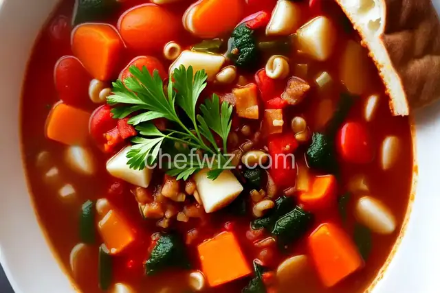 Jamie's Minestrone Soup