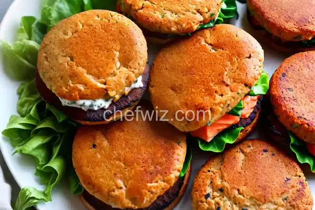 Jammin' Salmon Burgers