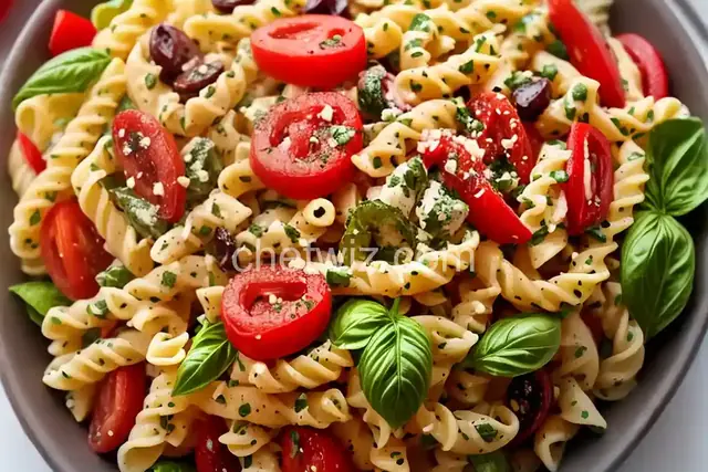 Jammy Pepper Pasta Salad